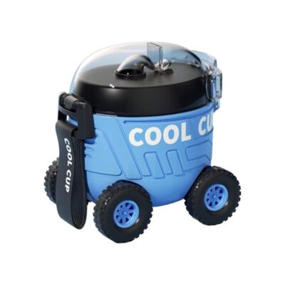 722399-1 Παιδικό παγούρι πλαστικό - Αυτοκινητάκι - 600ml - 722399 - Blue