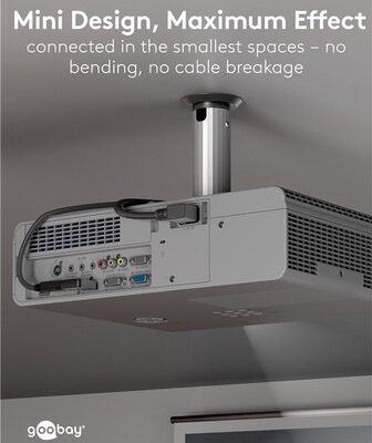 77131-1 GOOBAY αντάπτορας DisplayPort 77131, 8K/144Hz, γωνιακός, μαύρος