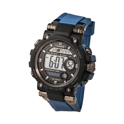 790479_bl Ψηφιακό ρολόι χειρός - LS9047 - Lasika - 817322 - Blue