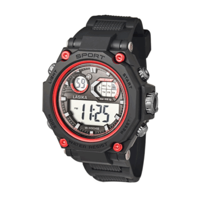 Ψηφιακό ρολόι χειρός - LS9048 - Lasika - 817339 - Black/Red