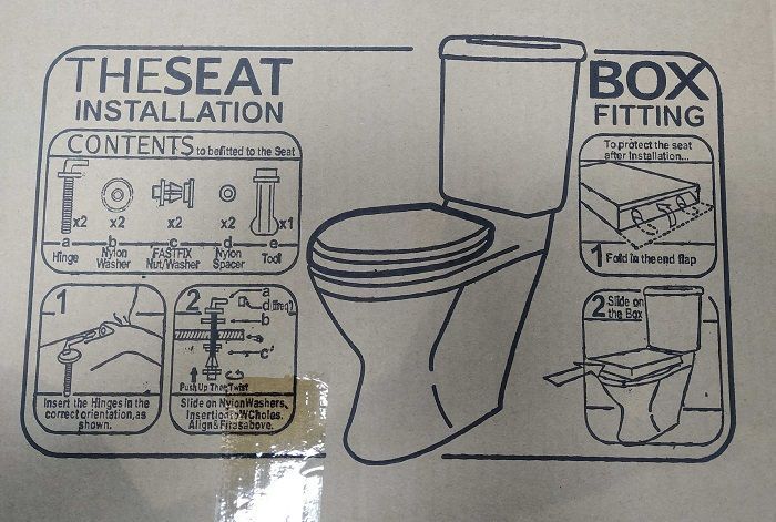 Κάλυμμα-Καπάκι λεκάνης τουαλέτας - 872B - 802226