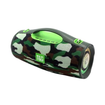 813553-4 Ασύρματο ηχείο Bluetooth - TG-437 - LED RGB - 813553 - Army Green