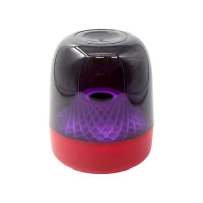 813577-3 Ασύρματο ηχείο Bluetooth με φωτισμό LED - TG-463 - 813577 - Red