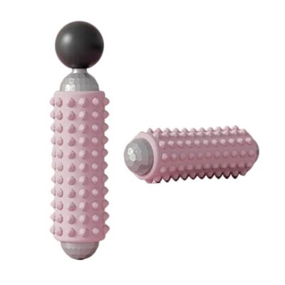 813607-6 Επαναφορτιζόμενο Massage Roller - USB - 813607 - Powder Pink