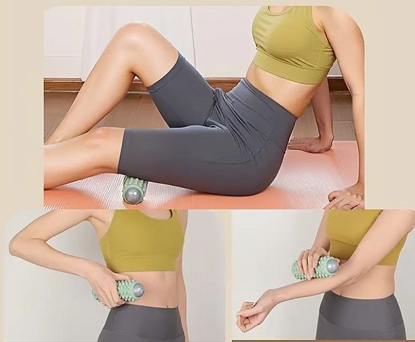 Επαναφορτιζόμενο Massage Roller - USB - 813607 - Powder Pink