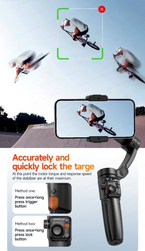 Σταθεροποιητής εικόνας Gimbal για smartphone - M05 - 813676
