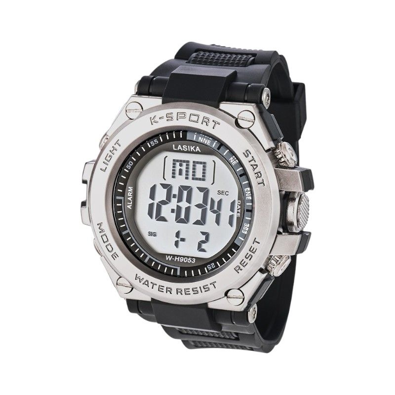 Ψηφιακό ρολόι χειρός - LS9053 - Lasika - 817346 - Black/Silver