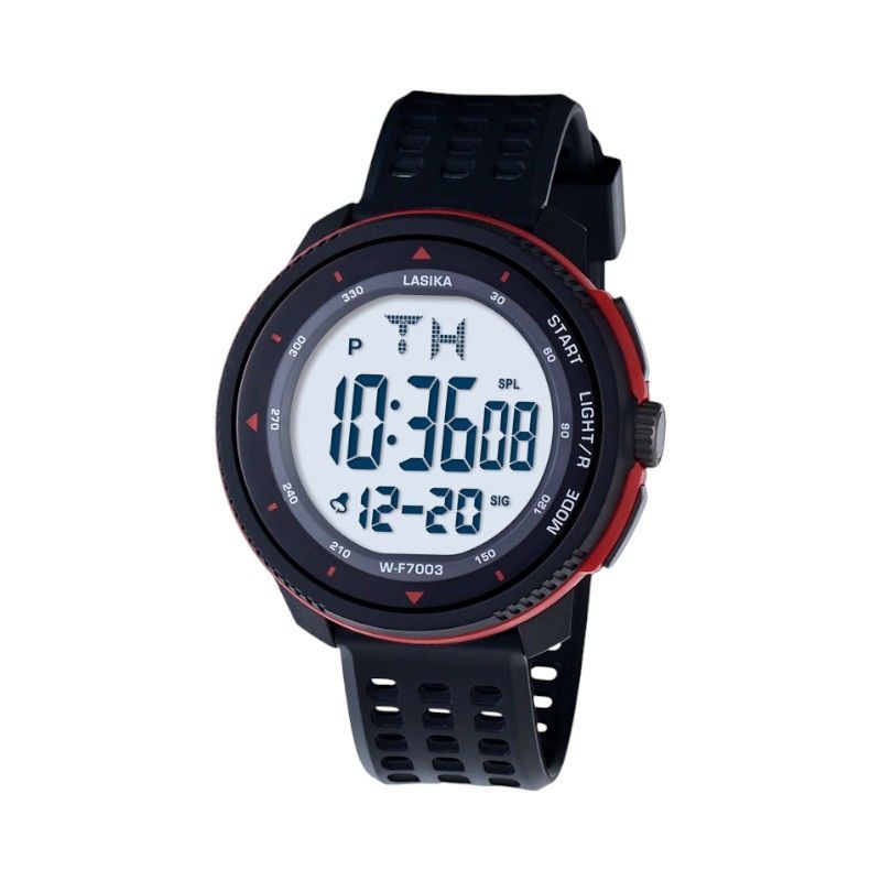 Ψηφιακό ρολόι χειρός - LS7003 - Lasika - 817360 - Black/Red