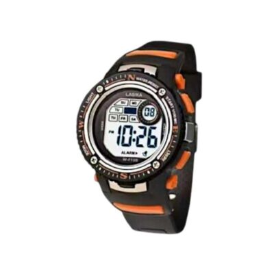 Ψηφιακό ρολόι χειρός - LS158 - Lasika - 817384 - Black/Orange