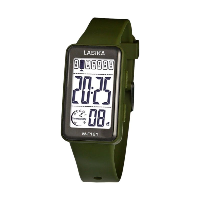 Ψηφιακό ρολόι χειρός - LS161 - Lasika - 817391 - Dark Green