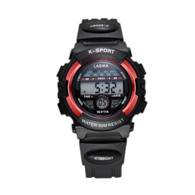 817407-9 Ψηφιακό ρολόι χειρός - LS116 - Lasika - 817407 - Black/Red