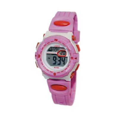 817421-7 Παιδικό ψηφιακό ρολόι χειρός - LS85 - Lasika - 817421 - Pink