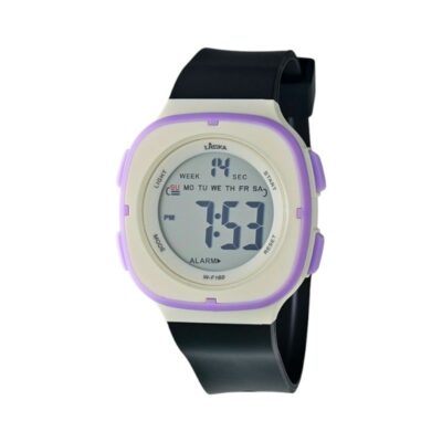 817438-10 Ψηφιακό ρολόι χειρός - LS160 - Lasika - 817438 - Black/Purple