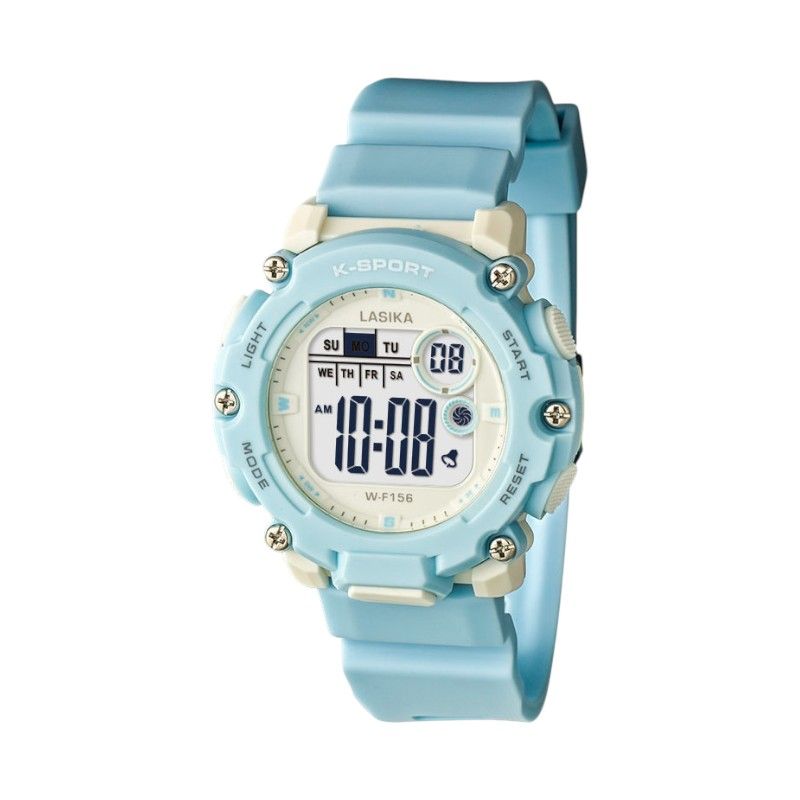 Ψηφιακό ρολόι χειρός - LS156 - Lasika - 817445 - Light Blue