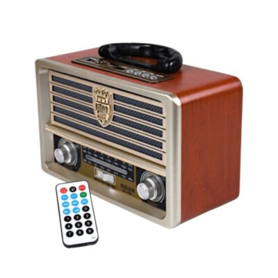 861138-2 Φορητό ραδιόφωνο Retro - M-113-BT - 861138 - Gold