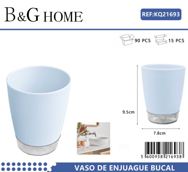 Θήκες οδοντόβουρτσας πλαστικές σε σετ 5Χ - Light Blue - 21693