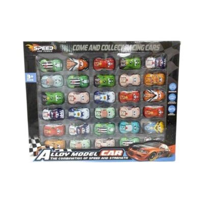 922153 Σετ μεταλλικά αυτοκινητάκια - 2304 - 4.8cm - 30pcs - 922153