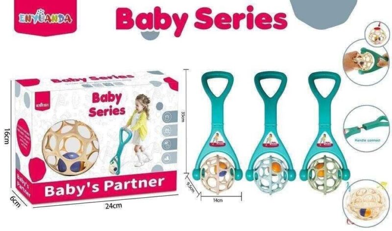 Συρόμενη ρόδα με κουδουνάκι - 3505 - 922175