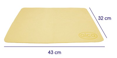 974310-2 ALCA πανάκι καθαρισμού PVA 974310, 43x32cm, κίτρινο