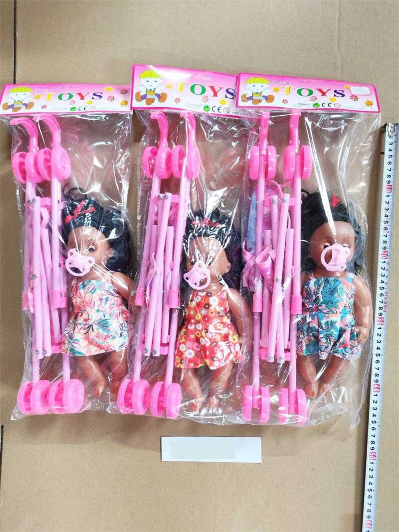 Παιδικό καροτσάκι με κούκλα - XTW61112 - 316334