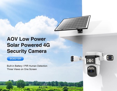 BG621SR-1 VSTARCAM smart ηλιακή κάμερα BG621SR, triple lens, 2MP, 4G, SD, PTZ, IP66