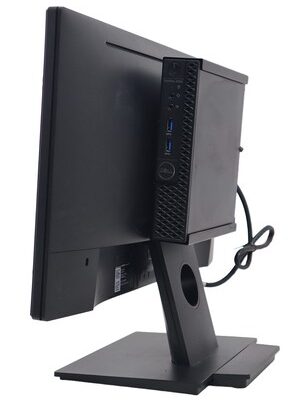 BNDL-0205-1 DELL PC OptiPlex 7060 Micro, Refurbished Grade A Repainted, i5-8500T, 8/128GB M.2, με οθόνη E2016H GB, με βάση