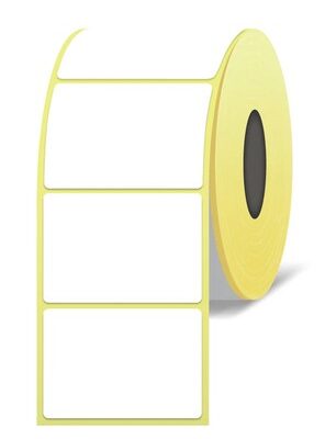 BURN OUT ρολό θερμικών αυτοκόλλητων ετικετών BO-42, 58x43mm, 700 ετικέτες, λευκό