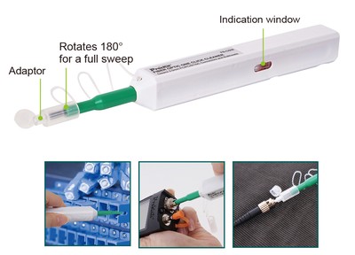 FB-C008-1 PROSKIT εργαλείο καθαρισμού συνδέσμων οπτικών ινών FB-C008 για 2.5mm FC/ST/SC