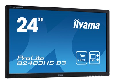 M-B2483HSDVI-NS-GA IIYAMA used οθόνη B2483HS LED, 24" 1920x1080, VGA/HDMI/DVI, χωρίς βάση, Grade A