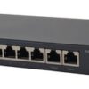 MS110GMP-1 MERCUSYS Desktop Switch MS110GMP, 8x 10/100/1000Mbps PoE+, 2x Gigabit, Ver. 1.0