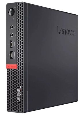 PCM-2849-SQR LENOVO PC ThinkCentre M710q Micro, Refurbished Grade A Repainted, i5-7400T, 8/256GB M.2, FreeDOS