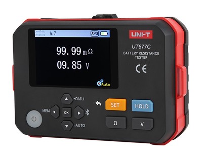 UT677C UNI-T μετρητής εσωτερικής αντίστασης μπαταριών UT677C, 0-3Ω, 0-120V