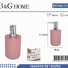 Θήκες κρεμοσάπουνου Dispenser πλαστικές - Σετ 5pcs - Pink - 21751