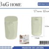 Θήκες κρεμοσάπουνου Dispenser πλαστικές - Σετ 5pcs - Beige - 21553