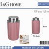 Θήκες κρεμοσάπουνου Dispenser πλαστικές - Σετ 5pcs - Pink - 21739