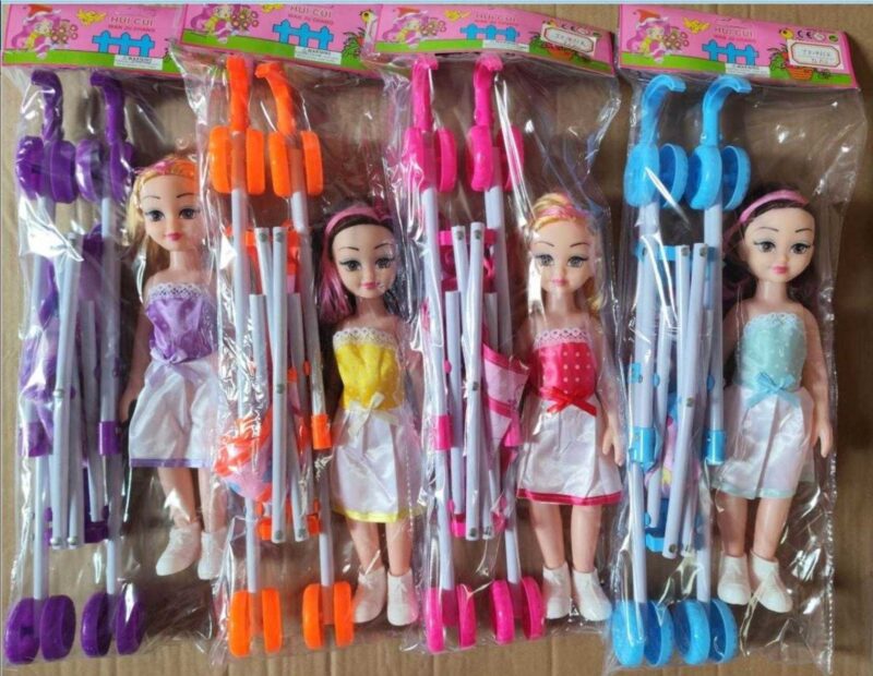 Παιδικό καροτσάκι με κούκλα - TD1465-K14 - 316336