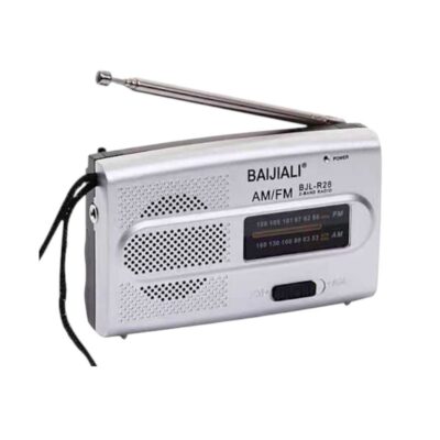 white-2-1 Φορητό ραδιόφωνο mini - PR-28 - 241366 - Silver