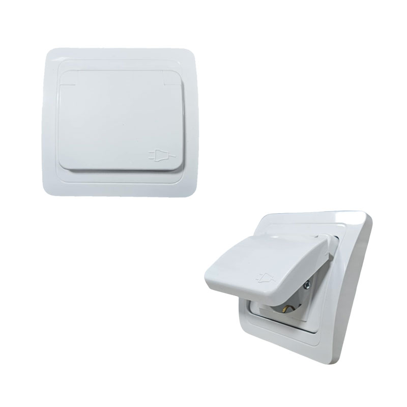 Songrui Πρίζα Τοίχου με Καπάκι - Wall Socket with Cover