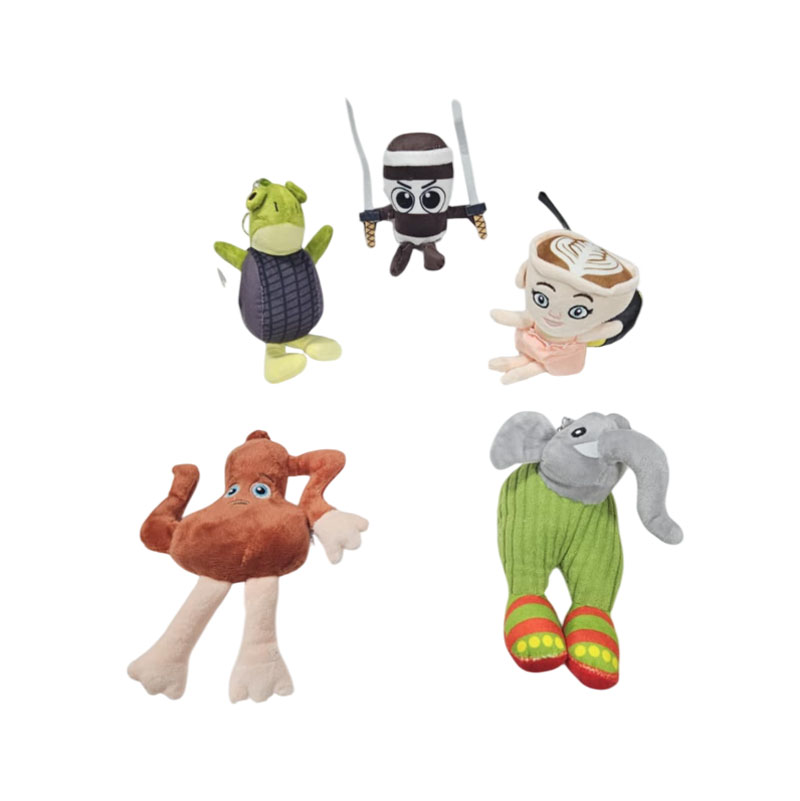 031163 Λούτρινα Μπρελόκ Διάφορα Σχέδια 17-19cm - Plush Keychains